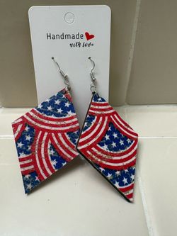 Fourth Of July Earrings
