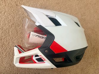 Medium Fox proframe mtb full face helmet mips with pads