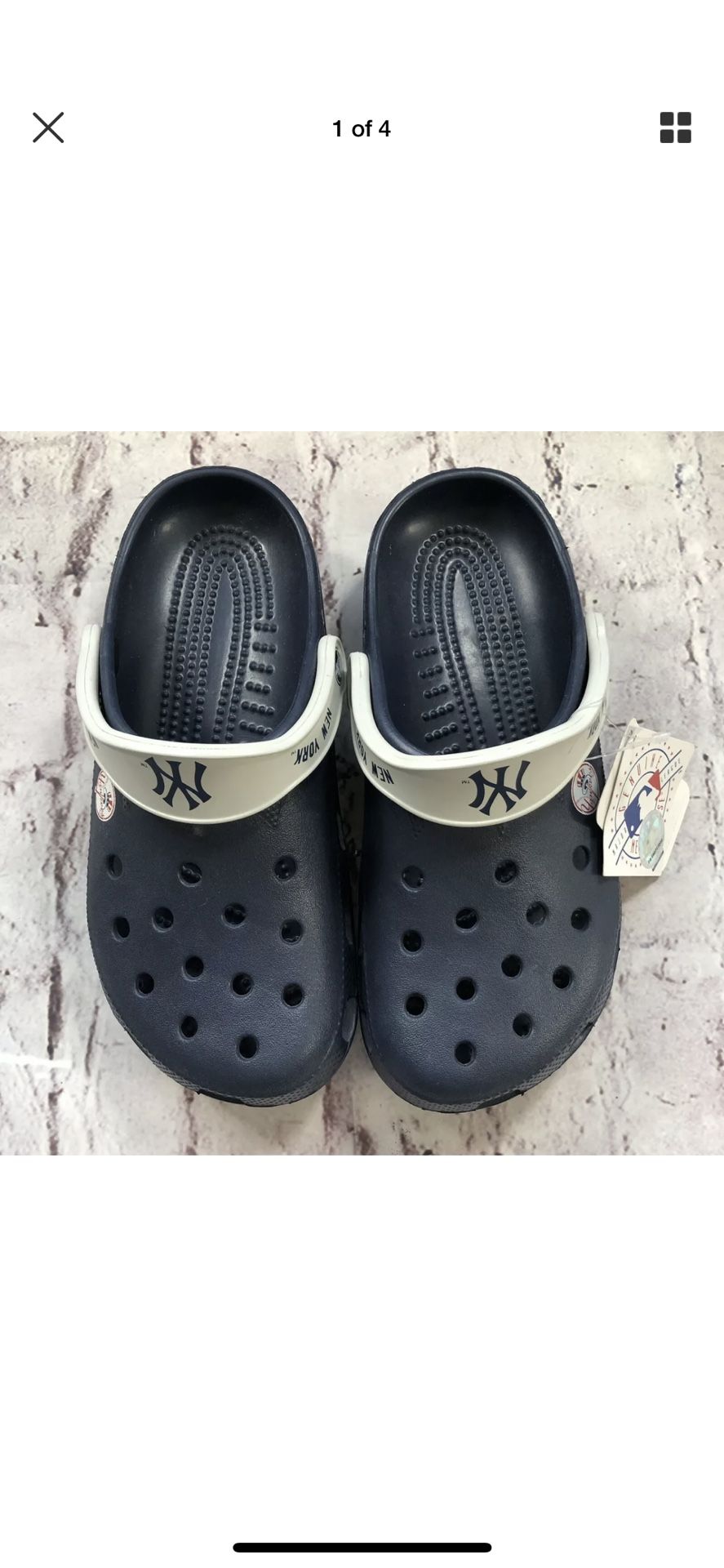 New york yankees discount crocs