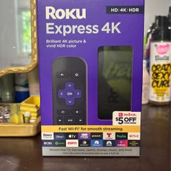 Roku Express 4K HD HDR Sreaming