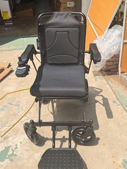 Electric Power Wheelchair with Joystick Controller