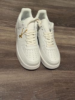 Louis Vuitton Nike Air Force 1 sneakers in white SIZE 10.5