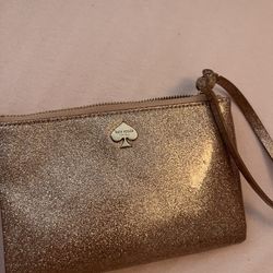 Kate Spade Rose Gold Wristlet