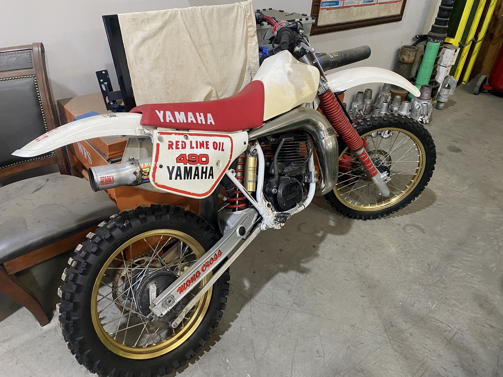 1987 Yamaha YZ490 Yamaha