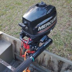Mercury 3.5 HP MOTOR-VERY LOW HOURS