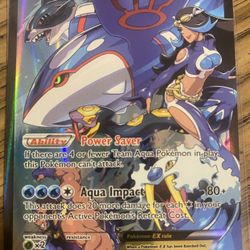 Team Aquas Kyogre 
