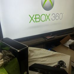 🎮✨ Xbox 360 Slim Console + Kinect Sensor + All Cables ✨🎮 . . . . . . . . . . . . . . . . . . . . . . . . . . . . . . . . . . . . . . . . . . . . . .