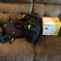 Breast Feeding Machine And Bag Carrier And Baby Carrier Used Once 