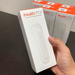New in Box $5 Easy to use iHealth No-Touch Forehead Thermometer Digital Large LED Digits, PT3