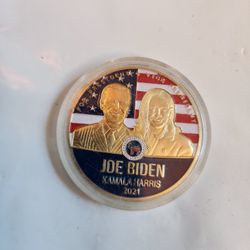 Biden Harris collectible coin. 