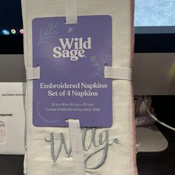 Embroidered Napkins 