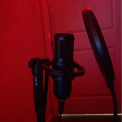 Mic And Stand And Filter