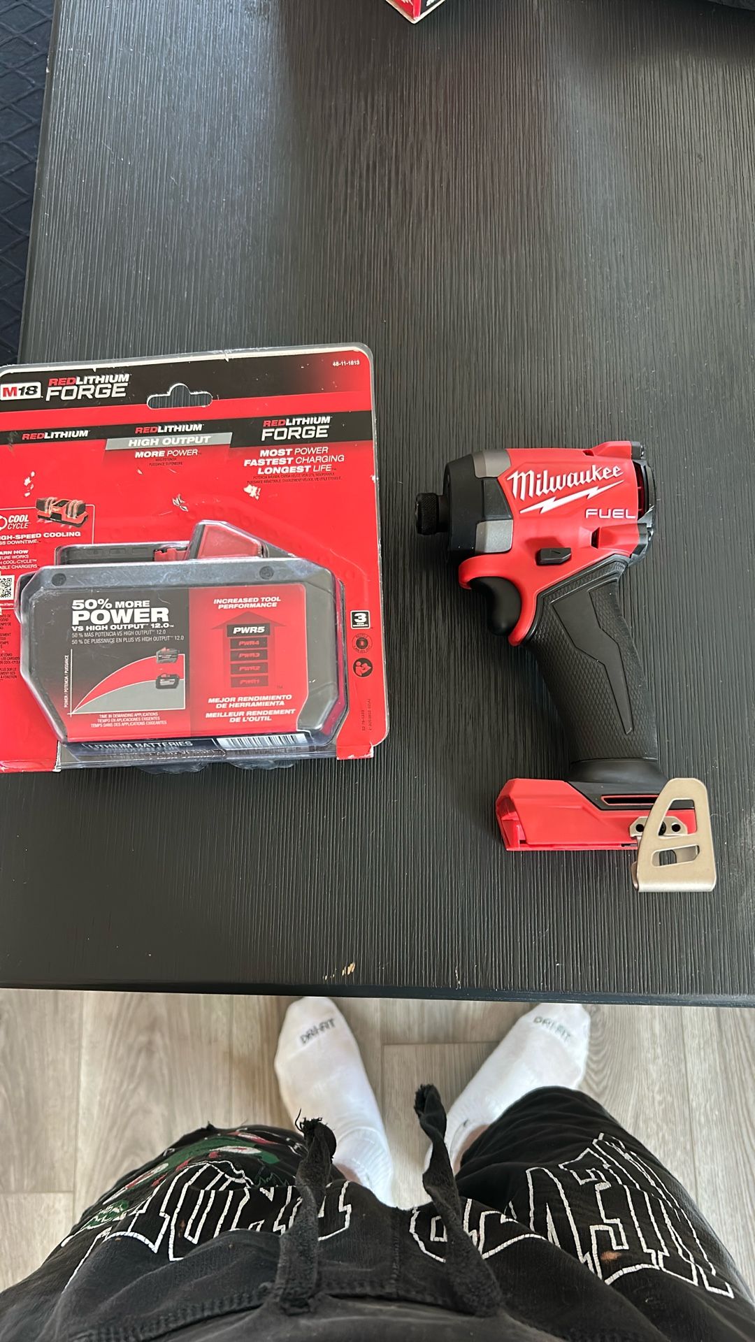 Milwaukee Quick Release Impact And Battery