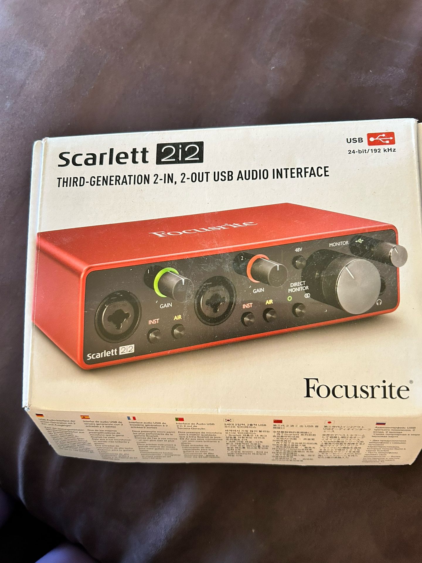 Scarlett 2i2 Focusrite