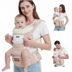 Baby Carrier with Hip Seat, 6-in-1