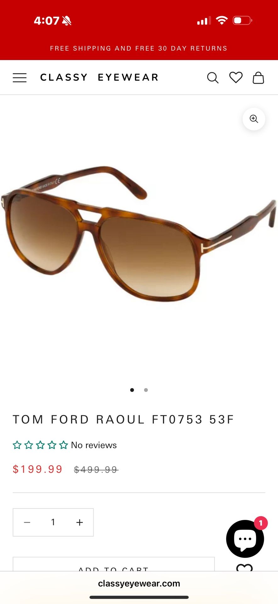 Tom Ford Sun Glasses
