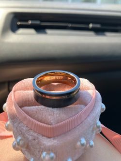 Black Triton mens ring