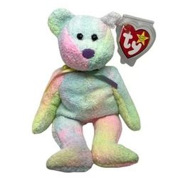 Rare Groovy Beanie Baby  With Errors
