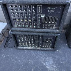 Vintage Carvin Speakers.  Amps And Speakers.  As Is 