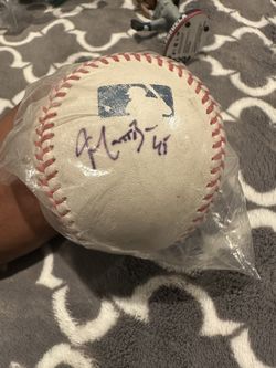 Dodgers Matt Beaty Autograph Ball