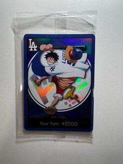Luffy dodger card