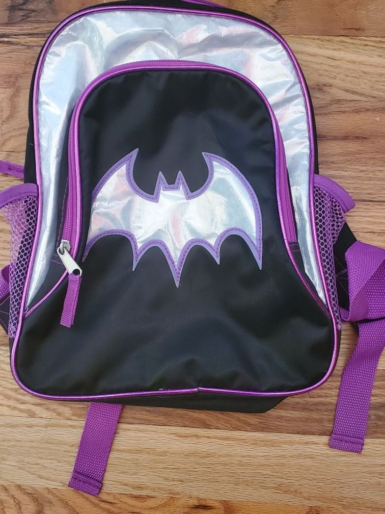 Girls Batman Backpack