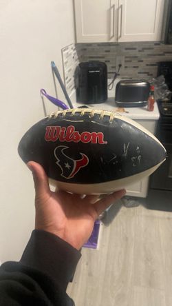 Signed Texans Football