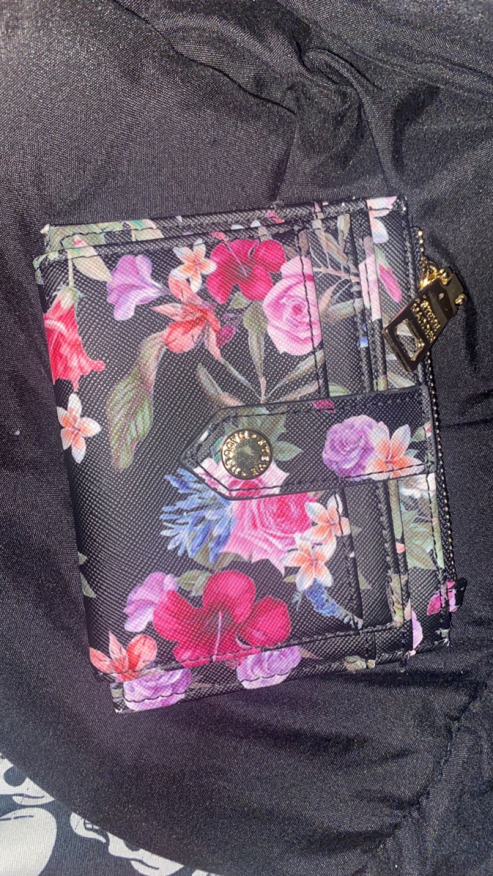 Steve Madden Floral Card Case