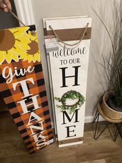 Welcome Porch Sign