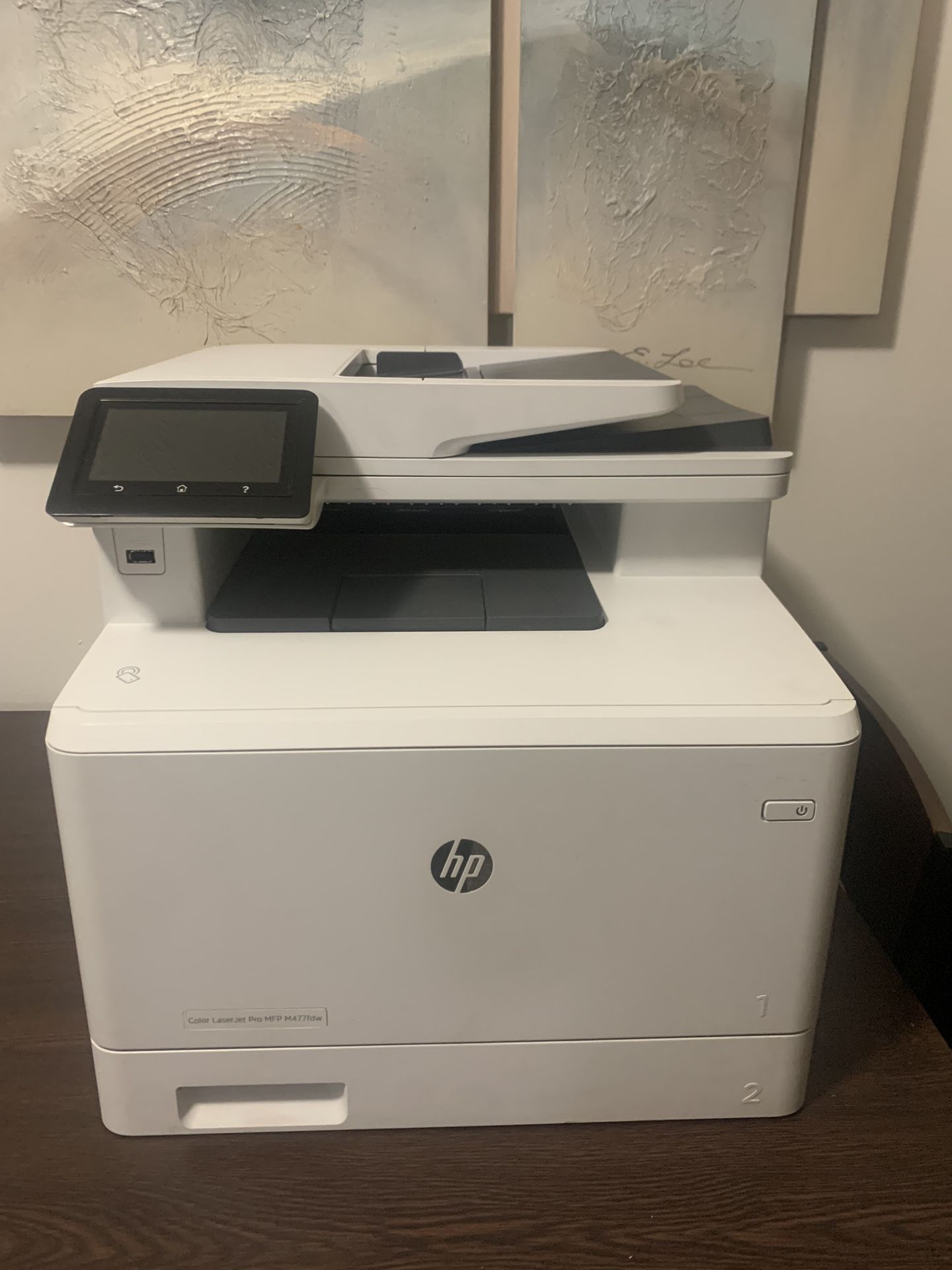 HP LaserJet Pro M477fdw All-in-One Wireless Color Laser Printer with Double-Sided Printing