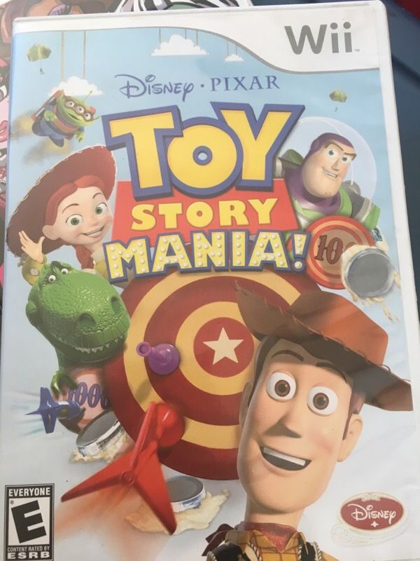 Toy story mania wii game