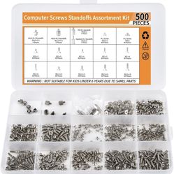 500 Pcs Computer Screws
