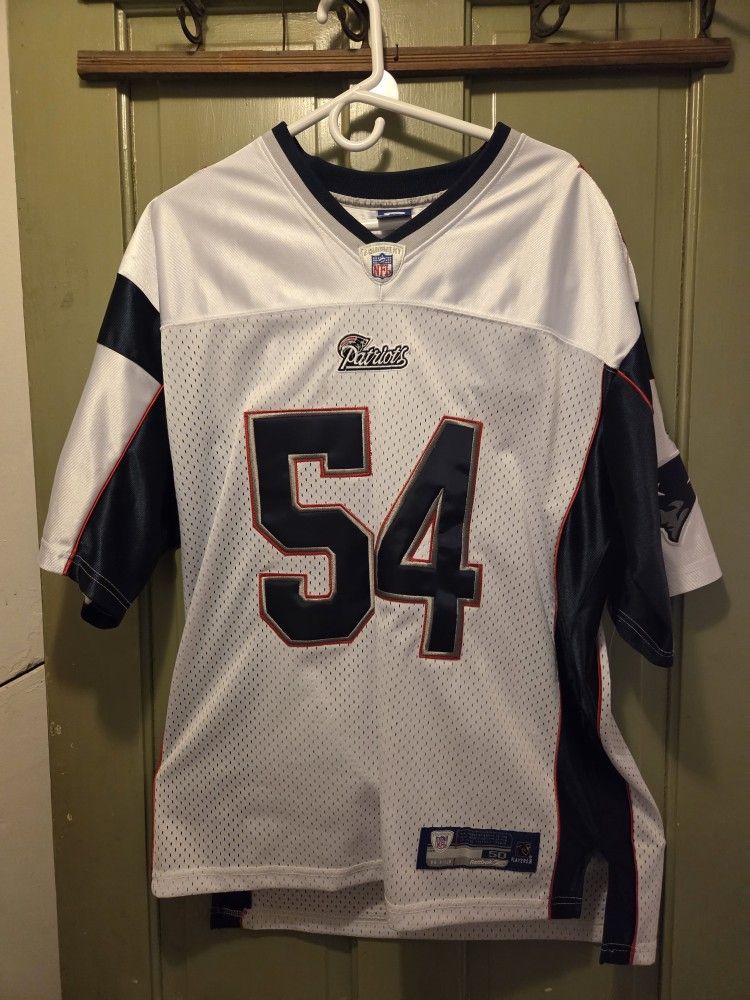 Vintage 07 Reebok Tedy Bruschi New England Patriot