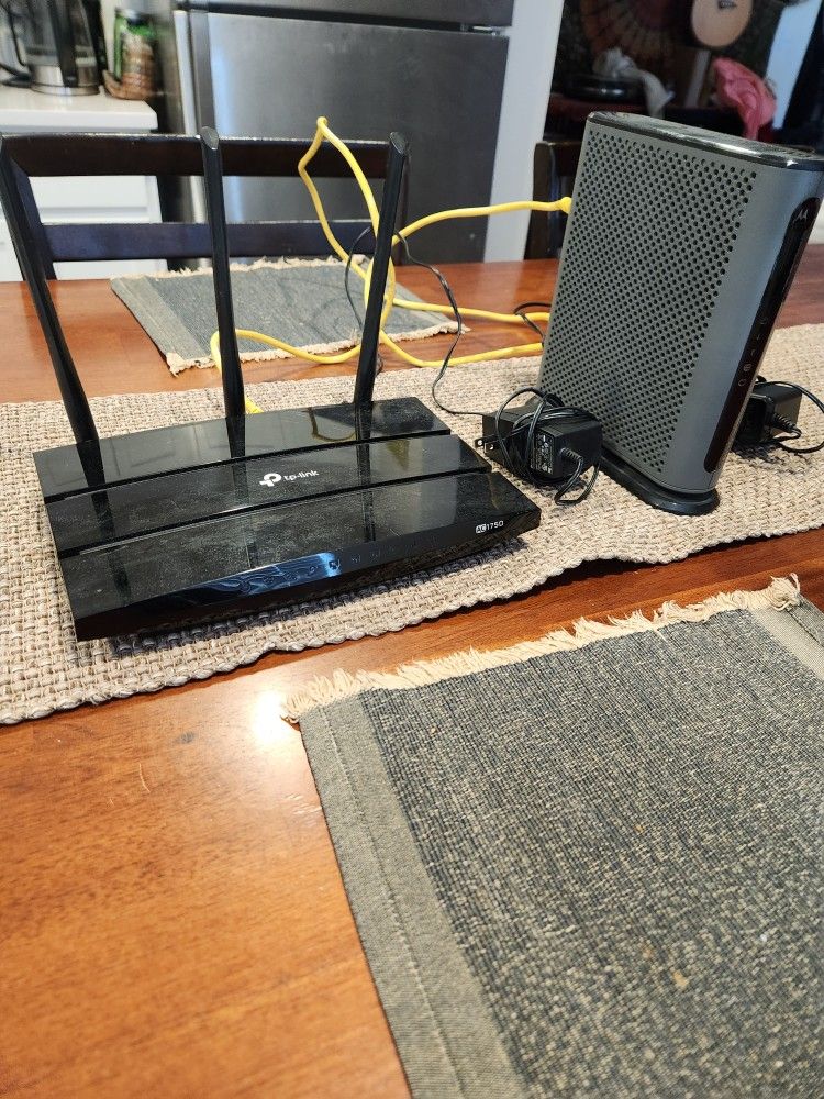 Modem And Wifi Router Bundle NAME YOUR PRICE!