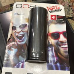 808 Nrg Bluetooth Music Speaker Brand New Unopened
