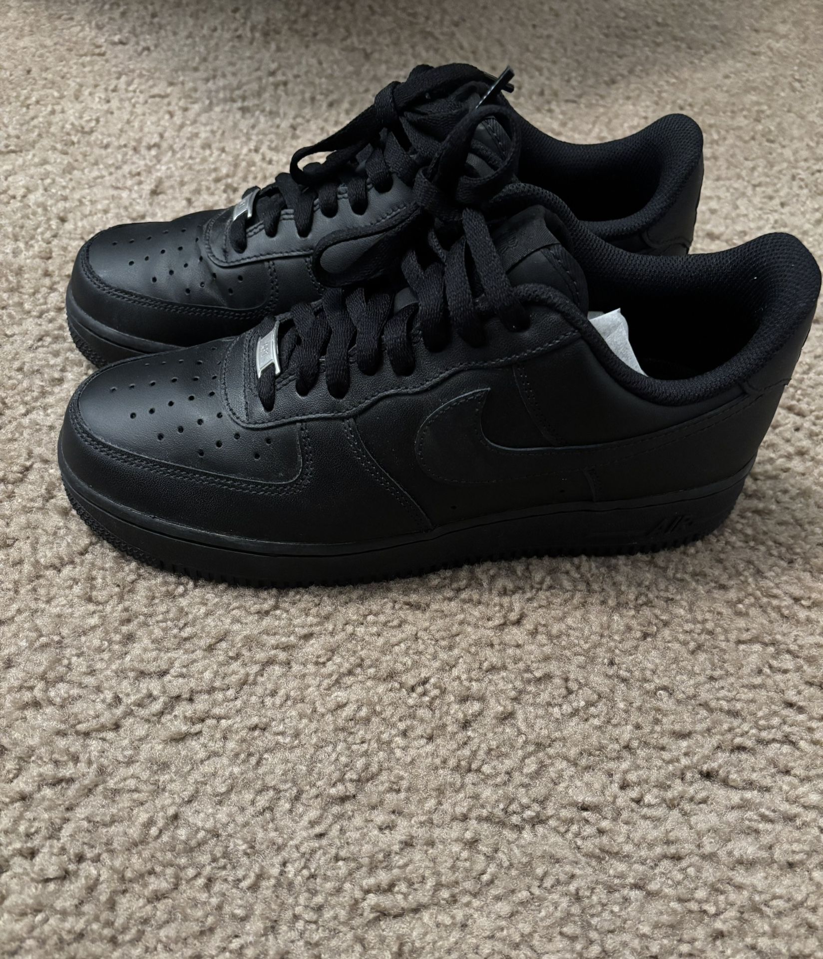 Nike Air Force 1’s (Black)