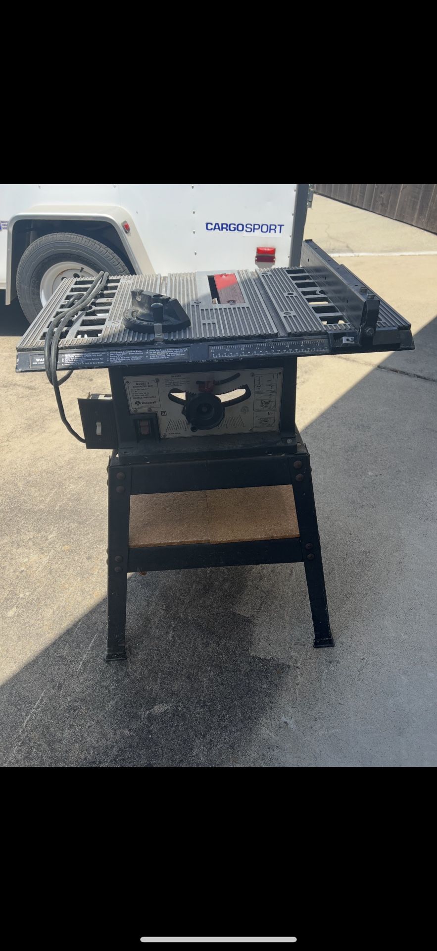 8” Rockwell Table Saw