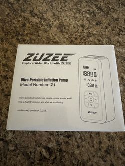 Portable inflation pump