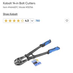 Cobalt Bolt Cutters