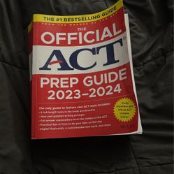 ACT Prep Guide Book 2024