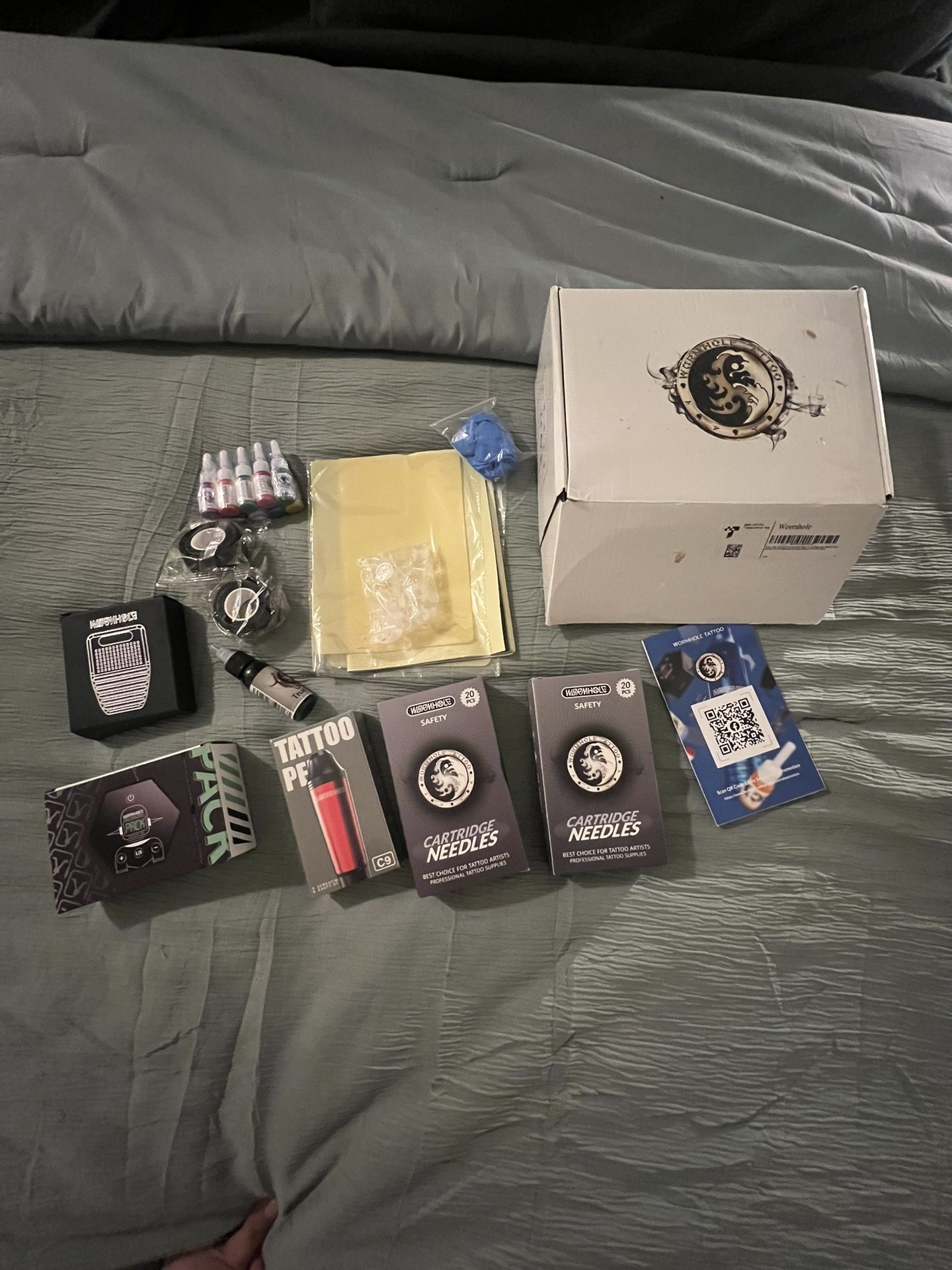 Tattoo Gun And Kit