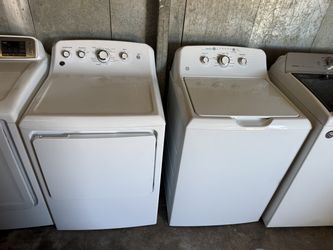 Ge washer and electric dryer 4.2&7.2 cuft