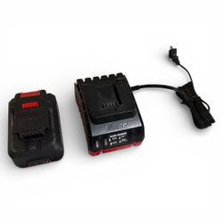 Bauer 20V Lithium Iron 1.7 Amp Rapid Charger & 20V 3Ah High Capacity Lithium Iron Battery Set