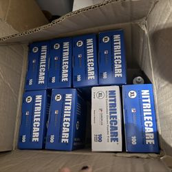Xl  Gloves 8 Boxes 