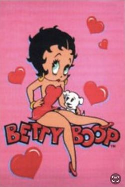 Vintage Betty Boop Rug