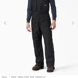 Brand new Dickies insulated overalls XL