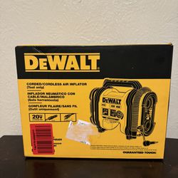 Dewalt Corded/cordless Air Inflator