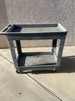 Plastic tool cart