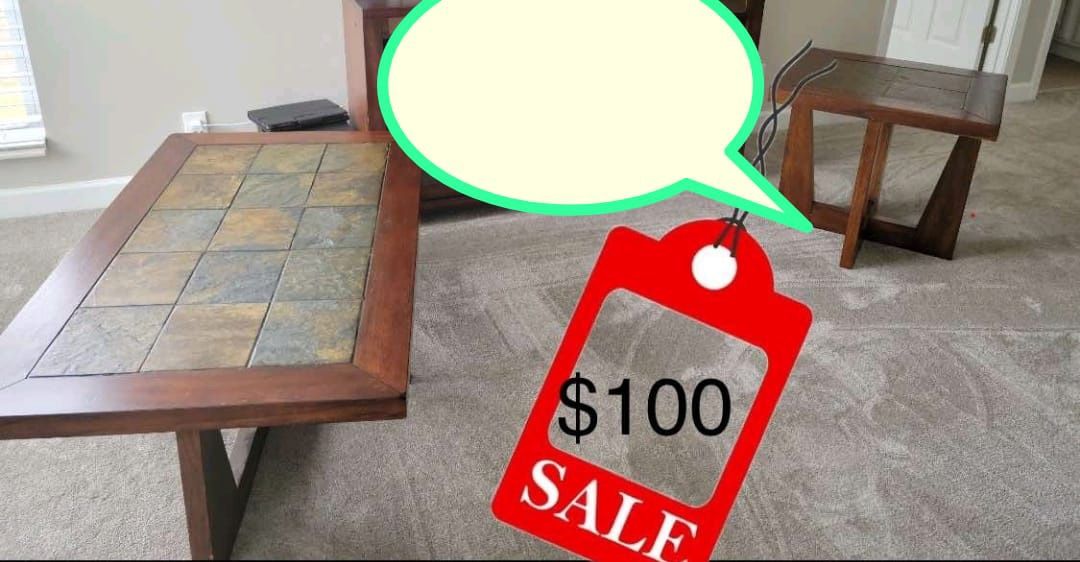 Coffee And Side Table