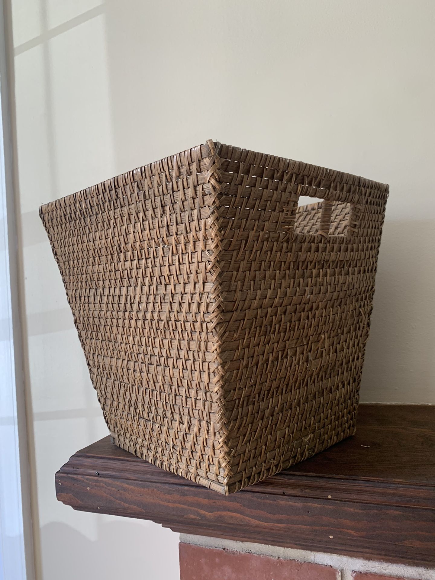 Wicker Storage Bin